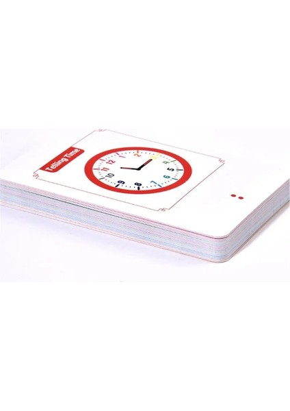 Zaman Flaş Kartları Montessori Oyuncak Çocuklar Çocuklar Için Erken Okul Öncesi Öğrenme Süresi Öğretim Yardımcıları (Yurt Dışından) modelleri