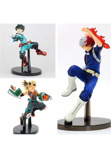 2020 My Hero Academia Şekil Yaş Kahramanlar Pvc Aksiyon Heykelcik Midoriya Deku Bakugou Katsuki Model Süslemeleri Bebek Toplamak (Yurt Dışından)