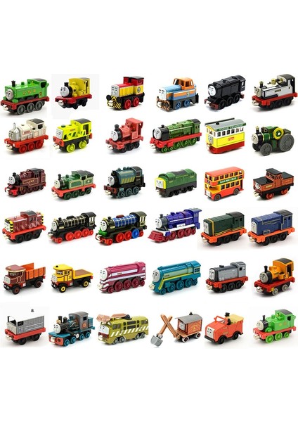 Thomas ve Arkadaşları Metal Döküm Manyetik Tren Clarabel Annie Lokomotif Araba Modeli 1:43 Alaşım Arabalar Çocuk Doğum Günü Hediyesi Oyuncaklar (Yurt Dışından) modelleri