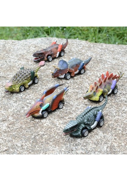 Geri Çekin Dinozor Oyuncak Arabalar Dinozor Roadster Parti Iyilik Oyunları Dino Oyuncak Canavar Yarışı Go-Kart Hediyeler Doğum Günü Malzemeleri (Yurt Dışından)