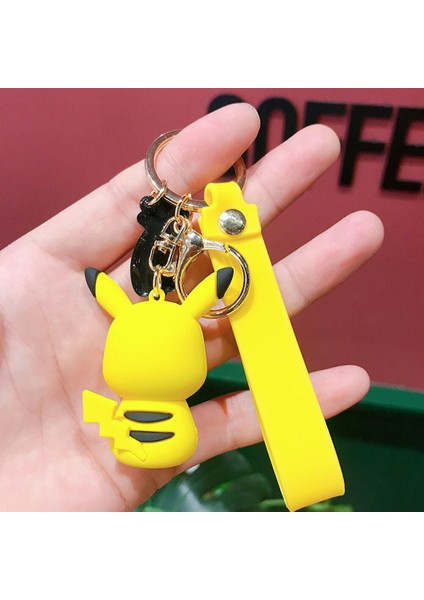 Tomy Pokemon Eevee Anahtarlık Sevimli Pikachu Aksiyon Figürü Anahtarlık Pvc Karikatür Mini Anime Şekilli Kalıp Bebekler Kawaii Çocuk Oyuncakları Hediye (Yurt Dışından) indirimleri
