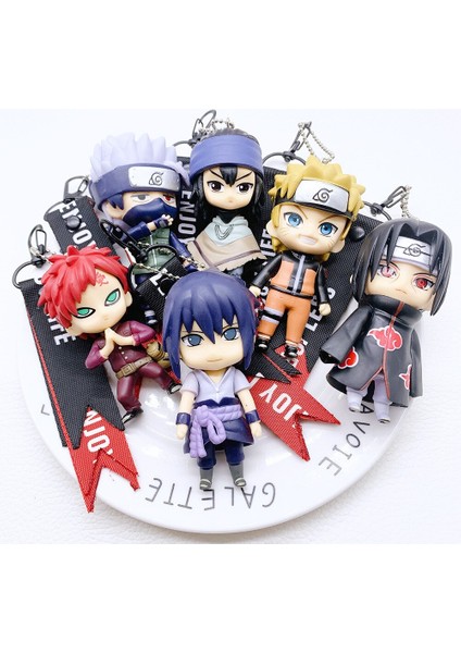 Naruto Gk Aksiyon Figürü Anahtarlık Anime Shippuden Modeli Naruto Uchiha Sasuke Hatake Uzumaki Kakashi Pvc Şekil Oyuncak Bebek Çocuk Hediye (Yurt Dışından) modelleri