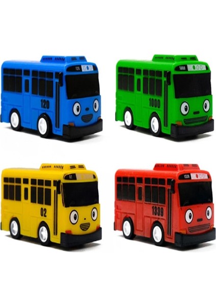4 Renk Karikatür Tayo Otobüs Araba Mini Geri Çekin Otobüs Oyuncakları Kore Anime Modeli Otobüsler Çocuk Eğitici Oyuncaklar Çocuklar Doğum Günü Oyuncak Hediyeler (Yurt Dışından) modelleri