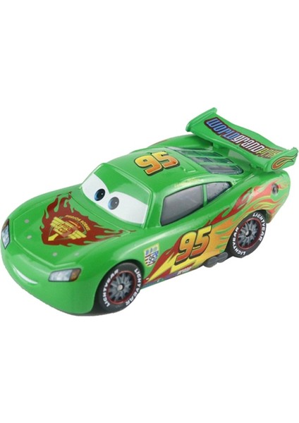 Disney Pixar Arabalar 2 3 No.95 Yıldırım Mcqueen Spor Araba Yarışı 1:55 Mater Jackson Fırtına Araç Metal Çocuk Oyuncak Noel Hediyesi (Yurt Dışından)