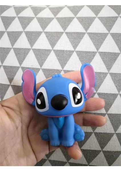 Disney Lilo Stitch Mini Anime Figürü Oyuncak Bebekler Sevimli Lilo ve Stitch Mini Şekil Anahtarlık Oyuncak Stich Bebek Çocuk Çocuk Hediye (Yurt Dışından)