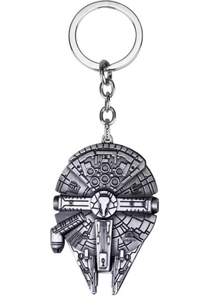 1 Adet Star Wars Anahtarlık Alaşım Millennium Falcon Savaş Gemileri Jedi Ustası Darth Vader Anahtarlık Figürler Oyuncak Çocuk Festivali Hediyeler (Yurt Dışından) indirimleri