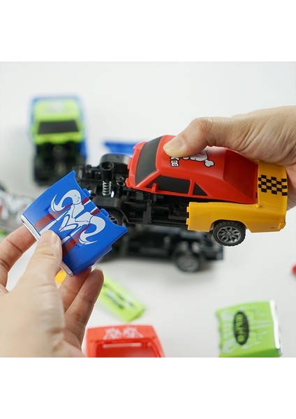 Dıy Montaj Eğitici Oyuncaklar Boys Için Crash Burst Döküm Geri Çekin Araba Hızlı ve Öfkeli Oyuncaklar Çocuklar Için Montessori Hobiler (Yurt Dışından) fırsatları
