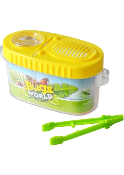 Erken Eğitim Oyuncak Böcek Besleme Deneysel Gözlem Kutusu Böcek Araştırma Plastik Alet Kutusu Seti Bulmaca Keşif Oyuncak (Yurt Dışından)