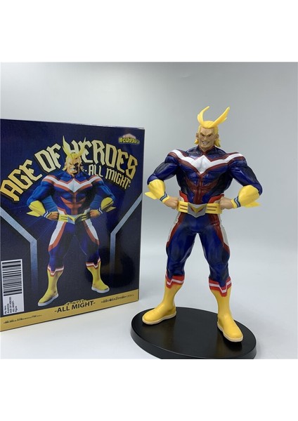 My Hero Academia Midoriya Öğretmen Her Şey Güçlü Ayakta Pvc Action Figure Midoriya Bakugou Hiçbir Kahraman Toplama Modeli (Yurt Dışından)