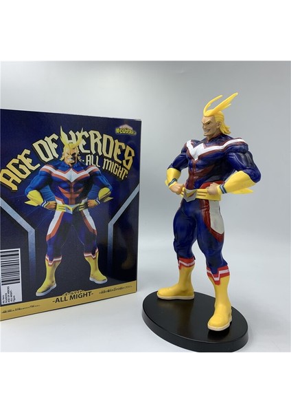 My Hero Academia Midoriya Öğretmen Her Şey Güçlü Ayakta Pvc Action Figure Midoriya Bakugou Hiçbir Kahraman Toplama Modeli (Yurt Dışından)