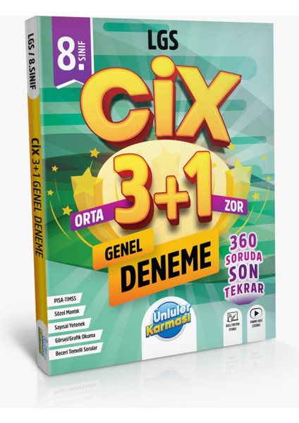 Ünlüler Karması 8 Sınıf Cix 3-1 Genel Deneme