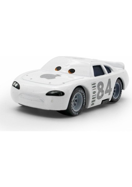 Disney Pixar Arabalar Yıldırım Mcqueen 2 Adet/grup No.84 Apple Mack Kamyon ve Racer Döküm Metal Alaşım Model Figürleri Oyuncaklar Çocuklar Için Hediye (Yurt Dışından)