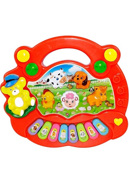 Bulmaca Müzik Piyano Çocuk Interaktif Oyuncaklar Erken Öğrenme Okul Öncesi Hikaye Makinesi Bebek Erken Eğitim Hayvan Çiftliği Çocuk Oyuncak (Yurt Dışından)