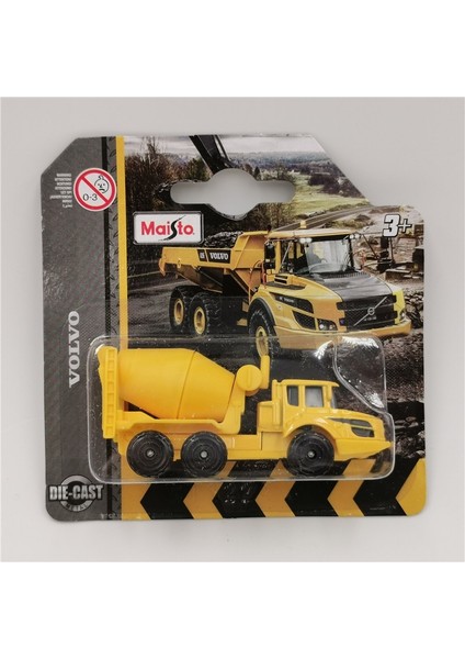 Maisto Döküm 1:64 Ölçekli 3in Mini Metal Volvo Inşaat Araçları Model Araba Damperli Ekskavatör Oyuncak Araba Çocuklar Için Koleksiyon Hediye (Yurt Dışından) fiyatları