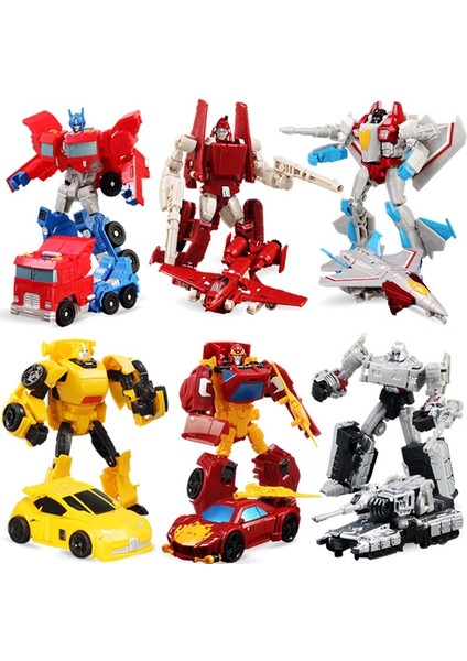 2019 Sıcak Satış Anime Dönüşüm 4 Araba Robotlar Oyuncaklar Pvc Aksiyon Figürleri Oyuncaklar Deformasyon Robot Modeli Oyuncak Çocuk Juguetes (Yurt Dışından) fiyatları