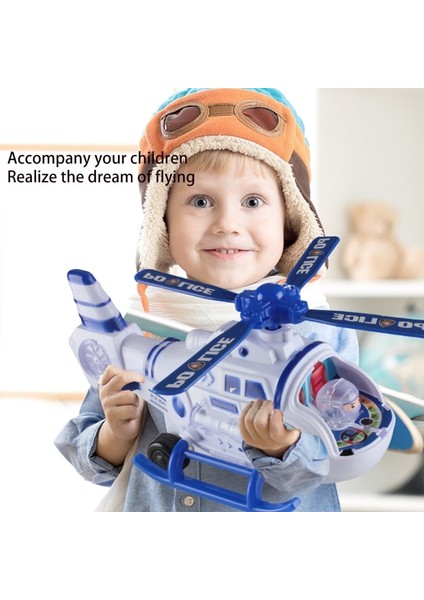 Elektrikli Bebek Oyuncak Mini Helikopter Oyuncak Akıllı Sensör Aydınlık Işık ile Araç Oyna Çocuk Doğum Günü Noel Hediyesi (Yurt Dışından)