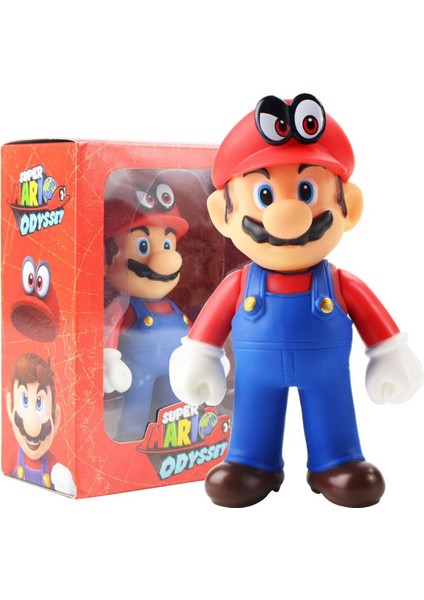 9 Stilleri 12-13 cm Anime Süper Mario Odyssey Luigi Mario Bebek Toplamak Pvc Aksiyon Oyuncak Şekilli Kalıp Çocuklar Için Doğum Günü Hediyesi Kutusu (Yurt Dışından)