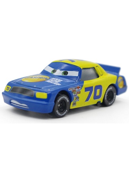 Disney Pixar Arabalar Yıldırım Mcqueen 2 Adet No.70 Gasprın Mack Kamyon ve Racer Döküm Metal Alaşım Model Figürler Oyuncak Arabalar Çocuklar Için (Yurt Dışından)