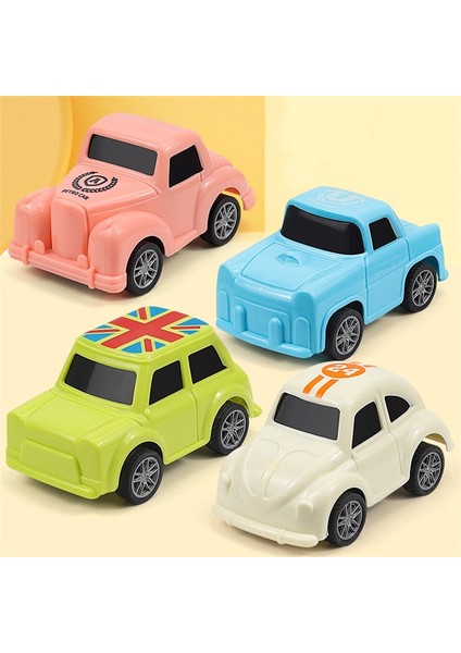 4 Stil/set Oyuncak Arabalar Retro Klasik Beetle Geri Çekin Araba Rastgele 4 Renk Plastik Modeller Oyuncak Mini Çocuk Eğitici Bulmaca Hediyeler (Yurt Dışından)