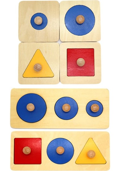 Montessori Ahşap Topuz Bulmaca Delikli Pano Geometrik Şekil Maç Bebek Eğitici Oyuncak Çocuk Okul Öncesi Eğitim Basit Beyin Oyuncakları (Yurt Dışından) fiyatları