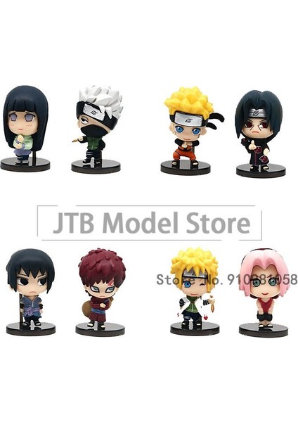 8 Model Naruto S Versiyonu Aksiyon Figürü Anime Pvc 7 cm Heykel Koleksiyonu Masaüstü Dekorasyon Araba Bebek Süsleri Hediye Oyuncaklar Çocuklar Için (Yurt Dışından) modelleri
