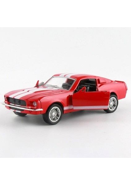 Sıcak Satış 1: 32 Ölçekli Ford Mustang Gt 1967 GT500 Geri Çekin Alaşım Araba Oyuncak Modeli Çocuk Oyuncak Araba Modeli Koleksiyonu Hediye Serisi (Yurt Dışından)