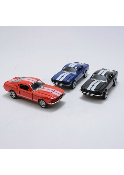 Sıcak Satış 1: 32 Ölçekli Ford Mustang Gt 1967 GT500 Geri Çekin Alaşım Araba Oyuncak Modeli Çocuk Oyuncak Araba Modeli Koleksiyonu Hediye Serisi (Yurt Dışından)
