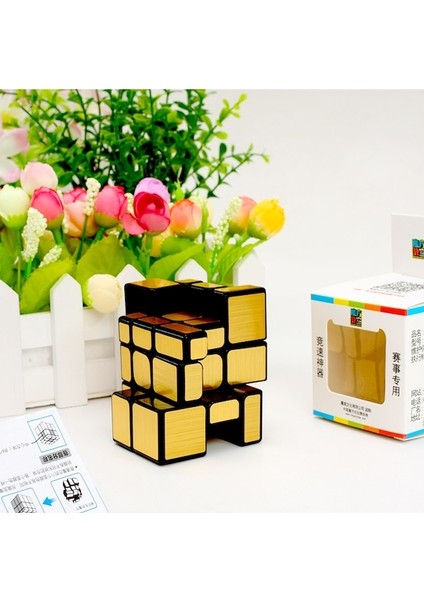 Ayna Altın-Moyu Mfjs Ayna Küp 3x3 Sihirli Hız Küp Etiketsiz Profesyonel Fidget Oyuncaklar Meilong Ayna 3x3 Cubo Magico Bulmaca (Yurt Dışından) indirimleri