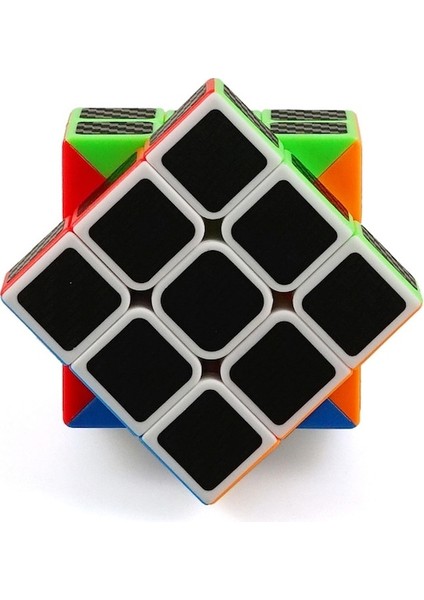 C-3X3X3 ve 2 2 Karbon Fiber Etiket Sihirli Küp Bulmaca 3x3 Hız Cubo Magico Kare Bulmaca Hediyeler Çocuklar Için Eğitici Oyuncaklar (Yurt Dışından)