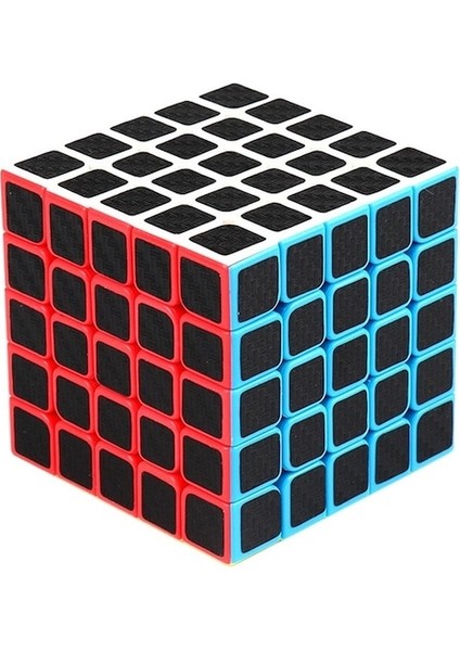 MOYU-4X4X4-MOYU Meilong 3X3X3 4X4X4 Profesyonel Sihirli Küp Karbon Fiber Etiket Hız Küp Kare Bulmaca Çocuklar Için Eğitici Oyuncaklar (Yurt Dışından)