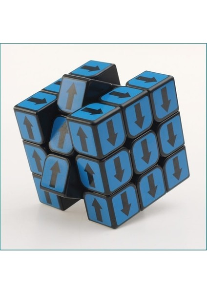 Siyah-Zcube 3X3X3 Sudoku Sihirli Küp Ok Etiket Frost Etiketsiz Bulmaca 3 3 57MM Küp Oyunu Bulmaca Çocuk Oyuncakları (Yurt Dışından)