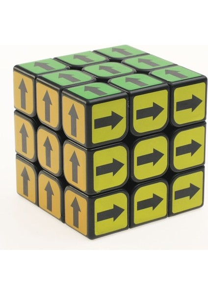 Siyah-Zcube 3X3X3 Sudoku Sihirli Küp Ok Etiket Frost Etiketsiz Bulmaca 3 3 57MM Küp Oyunu Bulmaca Çocuk Oyuncakları (Yurt Dışından)