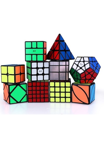 Fy-White-Qiyi Profesyonel Etiket Sihirli Küp Tabanı Başlarken 3X3X3 4X4X4 5X5X5 Megaminx Hız Twist Bulmaca Çocuklar Için Sihirli Küp (Yurt Dışından) fiyatları