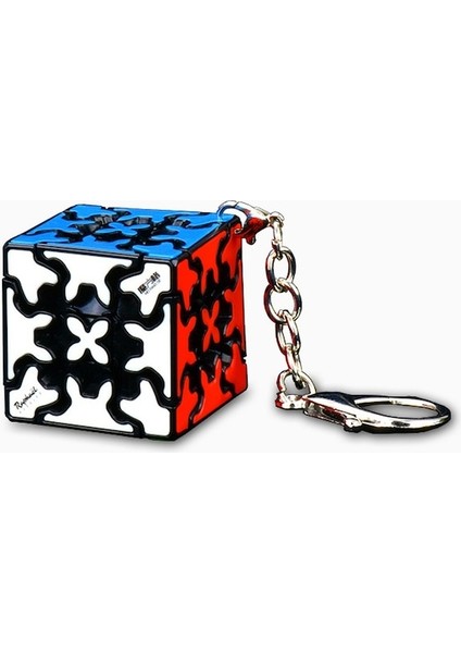 G-Qiyi Mini 3X3X3 Sihirli Küp Anahtarlık Küçük Ekmek Jöle Akçaağaç Yaprağı Dişli Pyraminx Anahtarlık Serisi Sihirli Küp Çocuk Eğitici Oyuncaklar (Yurt Dışından)