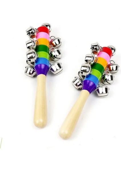 10 Adet Dize Bells Ebeveynlik Montessori Eğitim Yaratıcı Ahşap Zil Aletleri Oyuncaklar Çocuklar Için Müzik Aletleri (Yurt Dışından) fiyatları