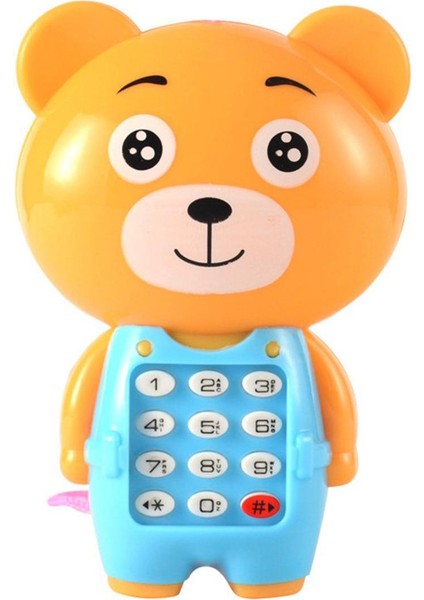 Ha Elektronik Oyuncak Telefon Müzikal Çocuk Telefonu Oyuncak Erken Eğitim Karikatür Telefon (Yurt Dışından)