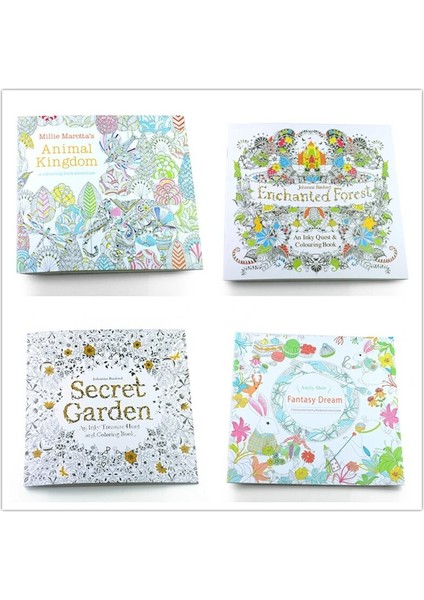 24 Sayfa Secret Garden Secret Garden Serisi Ingilizce Çocuk Boyama Grafitisi Bu Hediye (Yurt Dışından) modelleri