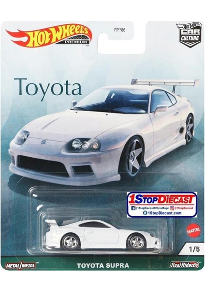Hot Wheels Araba Kültür Devre Efsaneleri Araçlar Toyota Supra 2000 Gt Toyota Landcruiser FJ60 1:64 Ölçekli Alaşım Araba Oyuncak FPY86 (Yurt Dışından) indirimleri