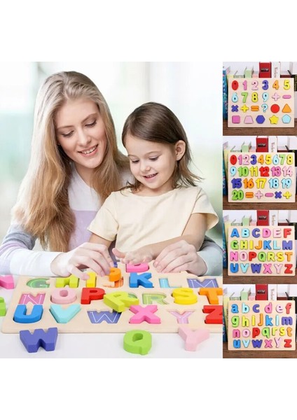Matematik Oyuncaklar Bebek Çocuk Erken Öğrenme Oyuncaklar Numarası Mektup Bulmaca Eğitici Yapboz Oyuncak Yeni (Yurt Dışından) fiyatları