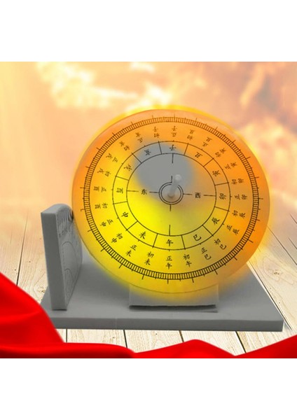 Dıy Güneş Saati Güneş Saati Entelektüel Çocuk Bilim Deney Oyuncak Geliştirme (Yurt Dışından)
