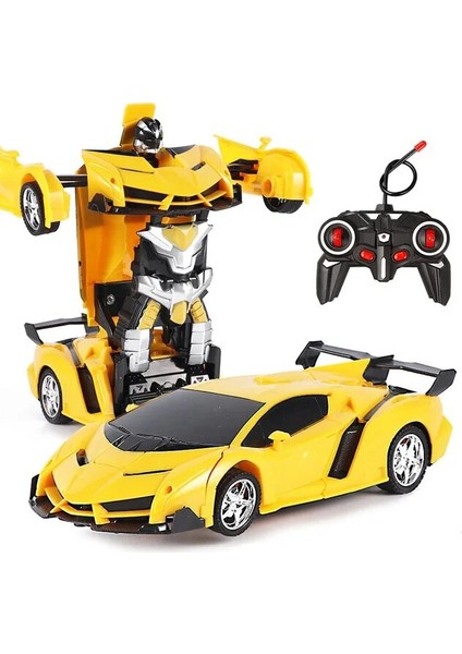 Elektrikli Rc Araba 2 In 1 Dönüşüm Robotlar Spor Araç Modeli Robotlar Erkek Oyuncakları Uzaktan Serin Rc Deformasyon Arabalar Çocuk Oyuncak Hediyeler (Yurt Dışından)
