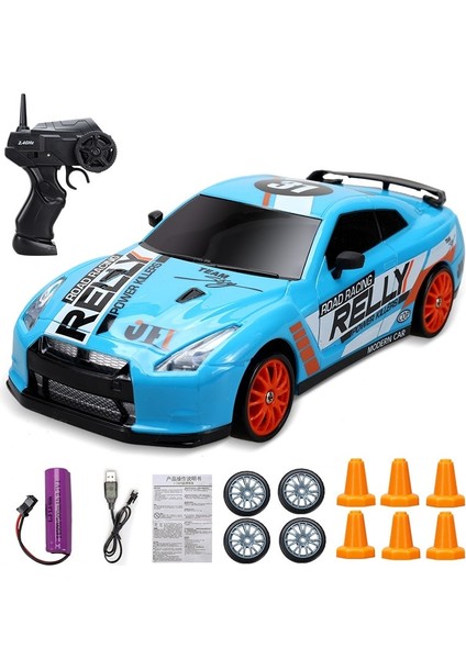 2.4g Drift Rc Araba 4WD Rc Drift Araba Oyuncak Uzaktan Kumanda Gtr Modeli AE86 Araç Araba Rc Araba Yarışı Oyuncak Çocuklar Için Noel Hediyeleri (Yurt Dışından)