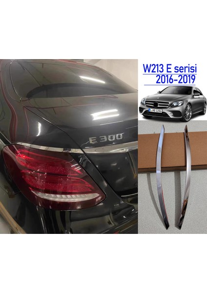 Mercedes W213 Modifiye Krom Aksesuar - W213 Bagaj Krom Çıta