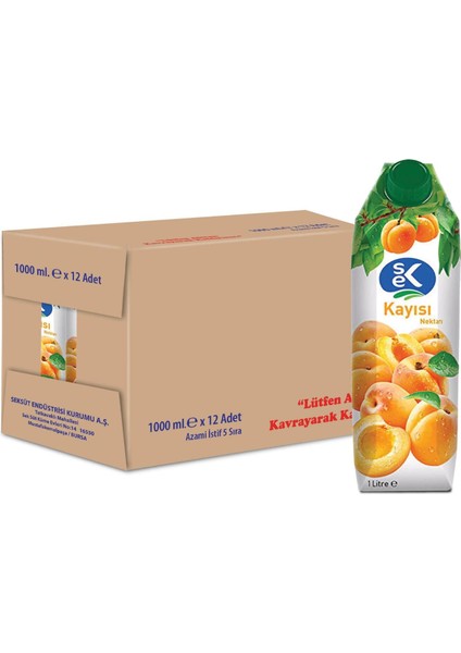 Kayısı Nektarı 1 L x 12