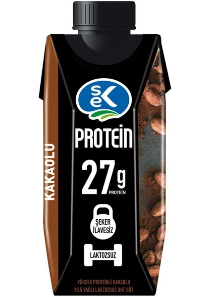 Protein Süt Kakaolu - Laktozsuz - 330 ml x 12