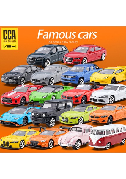 Cca Model Araba 1/64 Serisi Dünyaca Ünlü Araba Model Araba (Yurt Dışından) fiyatları