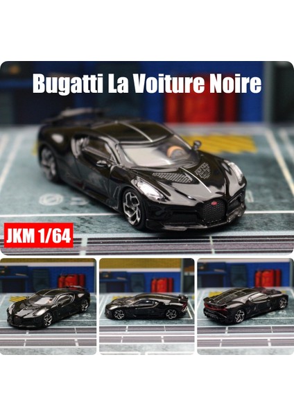 1:64 Bugatti La Voiture Noire Oyuncak Araba 1/64 Jkm Araç Minyatür Model Filibir (Yurt Dışından)