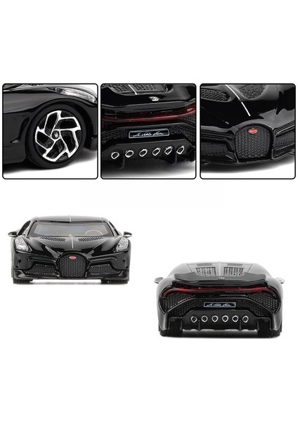 1:64 Bugatti La Voiture Noire Oyuncak Araba 1/64 Jkm Araç Minyatür Model Filibir (Yurt Dışından)