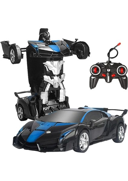 Elektrikli Rc Araba 2 In 1 Dönüşüm Robotlar Spor Araç Modeli Robotlar Erkek Oyuncakları Uzaktan Serin Rc Deformasyon Arabalar Çocuk Oyuncak Hediyeler (Yurt Dışından)