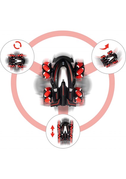 Erkekler Için Rc Dublör Arabalar - Uzaktan Kumandalı Arabalar 360° Dönen Drift Dublör Araba Yüksek Hızlı Rc Oyuncak Araba 2.4ghz Çocuklar Kızlar ve Erkekler Için Rc Yarış Motoru1 (Yurt Dışından) modelleri